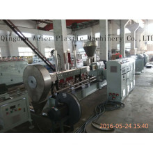 Parallel Twin Screw Extruder WPC Granule Making Machine